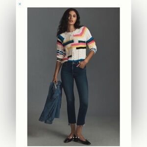 Mother denim The Insider Crop Step Fray jeans